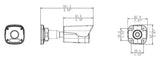CMVision CM-IPC2125LR3-PF40(60)M-D 5MP Mini Fixed Bullet Network Camera
