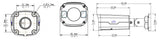 CMVision CM-2324LBR3-SP(Z28)-D 4MP Bullet IP Camera Star Level,Simplified Cable