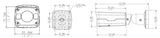CMVison CM-IPC2324EBR-DPZ28 4MP VF WDR Motorized 2.8-12mm Network IR Bullet  IP Camera