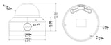 CMVisio CM-IPC3234SR-DV 4MP WDR VF Vandal-resistant IR Dome Network Camera