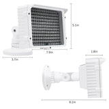 CMVision CM-IR130-830NM  WaveLength 198pc LEDS Near Infrared Light for Security Camera or Light Therepy (3A 12VDC Power Included)