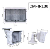 CMVision CM-IR130-850NM  198pc LEDS 300-400ft Long Range IR Illuminator (3A 12VDC Power Included)