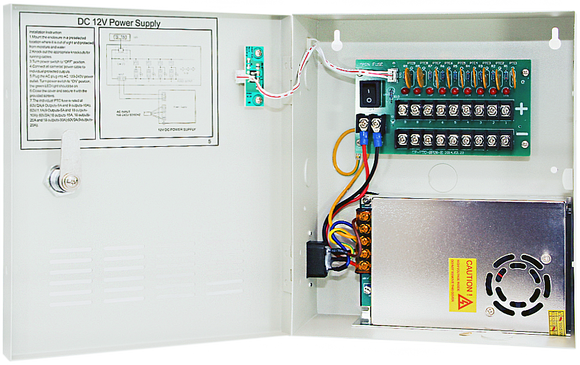 CMVision 12VDC 9CH CP1209-5A | Power Supply Box
